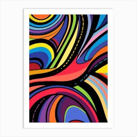 Abstract Background 24 Art Print