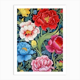 Peonies 116 Art Print