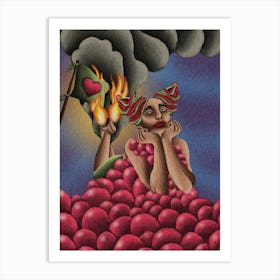 Sweetness That Burns Art Print