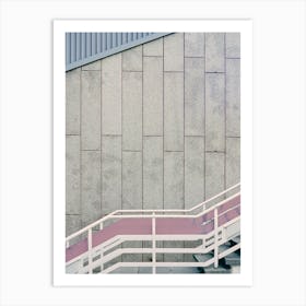 Up The Stairs Art Print