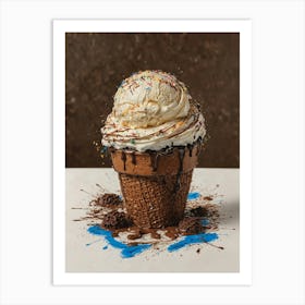 Ice Cream Cone 29 Art Print