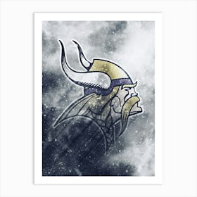 Minnesota Vikings Football Art Print