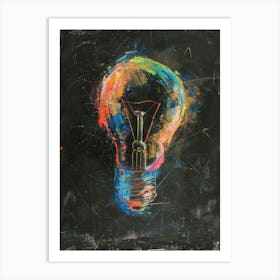 Light Bulb 24 Art Print