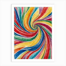 Swirl Swirl Swirl Art Print