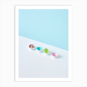 Four Small Bowls Art Print