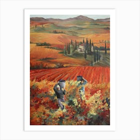 Vineyards Art Print