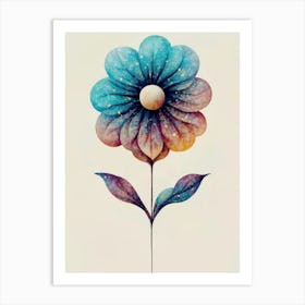 Flower Painting Art Print