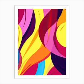 Abstract Painting 3, Inspired by Matisse Art Print