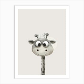 Giraffe 100 Art Print