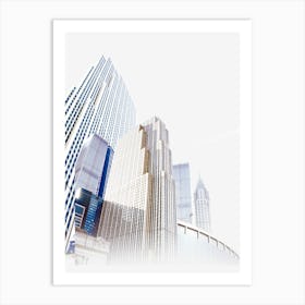 Skyscraper Architecture Building Art Print