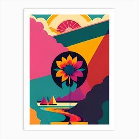 'Sunflower' 1 Art Print