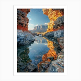 Cave In The Rock 5 Art Print