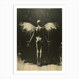 'The Dark Angel' Art Print