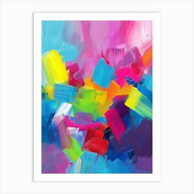 Abstract Painting 2545 Art Print