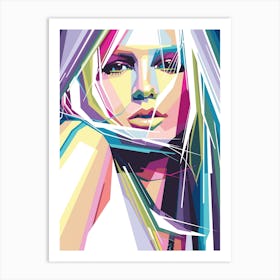 The Princess Of Pop Art Print