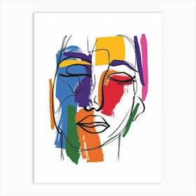 Portrait Of A Woman 75 Art Print