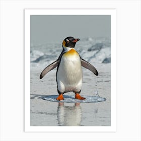 King Penguin Art Print