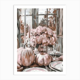 Thanksgiving Table Art Print