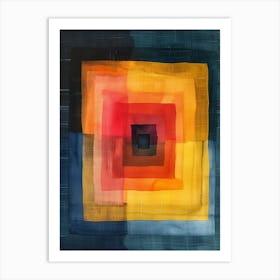 Squares 1 Art Print