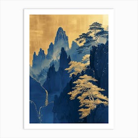 Chinese Mountains 79 Art Print