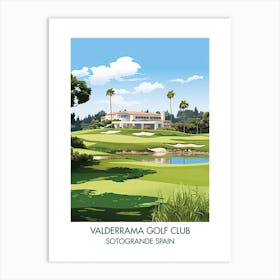 Valderrama Golf Club   Sotogrande Spain 4 Art Print