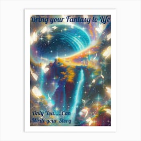 Bring Your Fantasy To Life Art Print