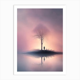 Lone Tree 3 Art Print