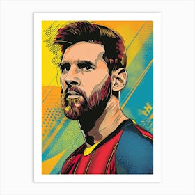 Lionel Messi 2 Art Print