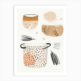 Pots And Pans 3 Art Print