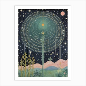 Star Map Art Print