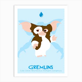 Gremlins Film Art Print