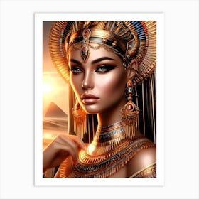 Cleopatra Portrait Artwork 224 Art Print