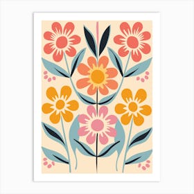 Floral Print 5 Art Print