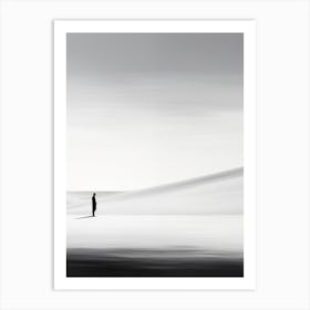 Sand Dunes Art Print