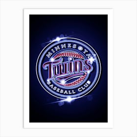 Minnesota Twins Logo Art Print