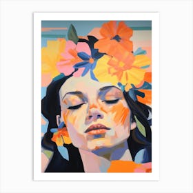 Flower Crown Art Print