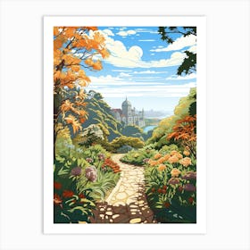 Dunedin Botanic Garden New Zealand 2  Art Print