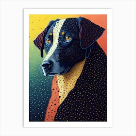 Dog portrait Art Print