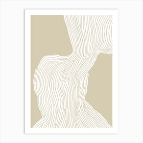 Fibers No 4 Art Print