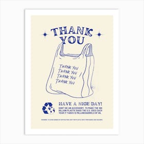 Thank You 2 Art Print