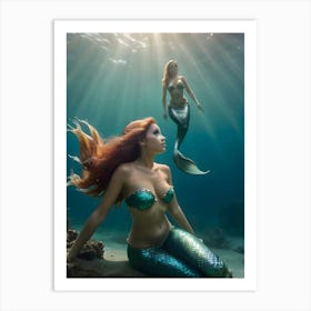 Mermaid-Reimagined 82 Art Print