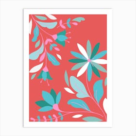 Floral Painting 2 Art Print