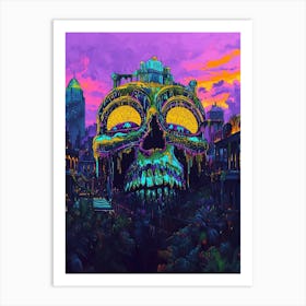 Mardi Gras World Painting 3 Art Print