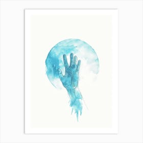 Hand Of God 1 Art Print