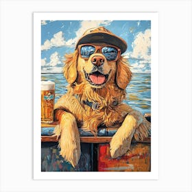 Whimsical Dogs 84 Art Print