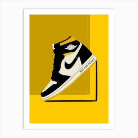 Air Jordan 1 Retro not for sale Art Print