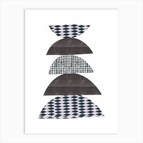 Shapes Art Print