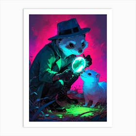 Ferret 5 Art Print