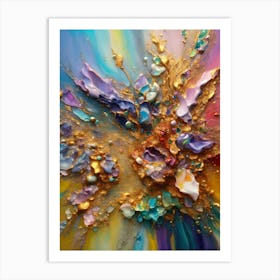 Abstract Painting, beautiful artwork Art Print