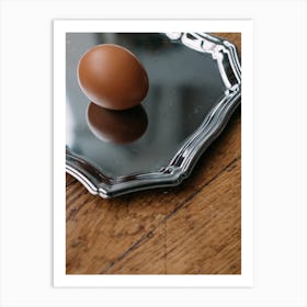 Egg On A Tray 1 Art Print